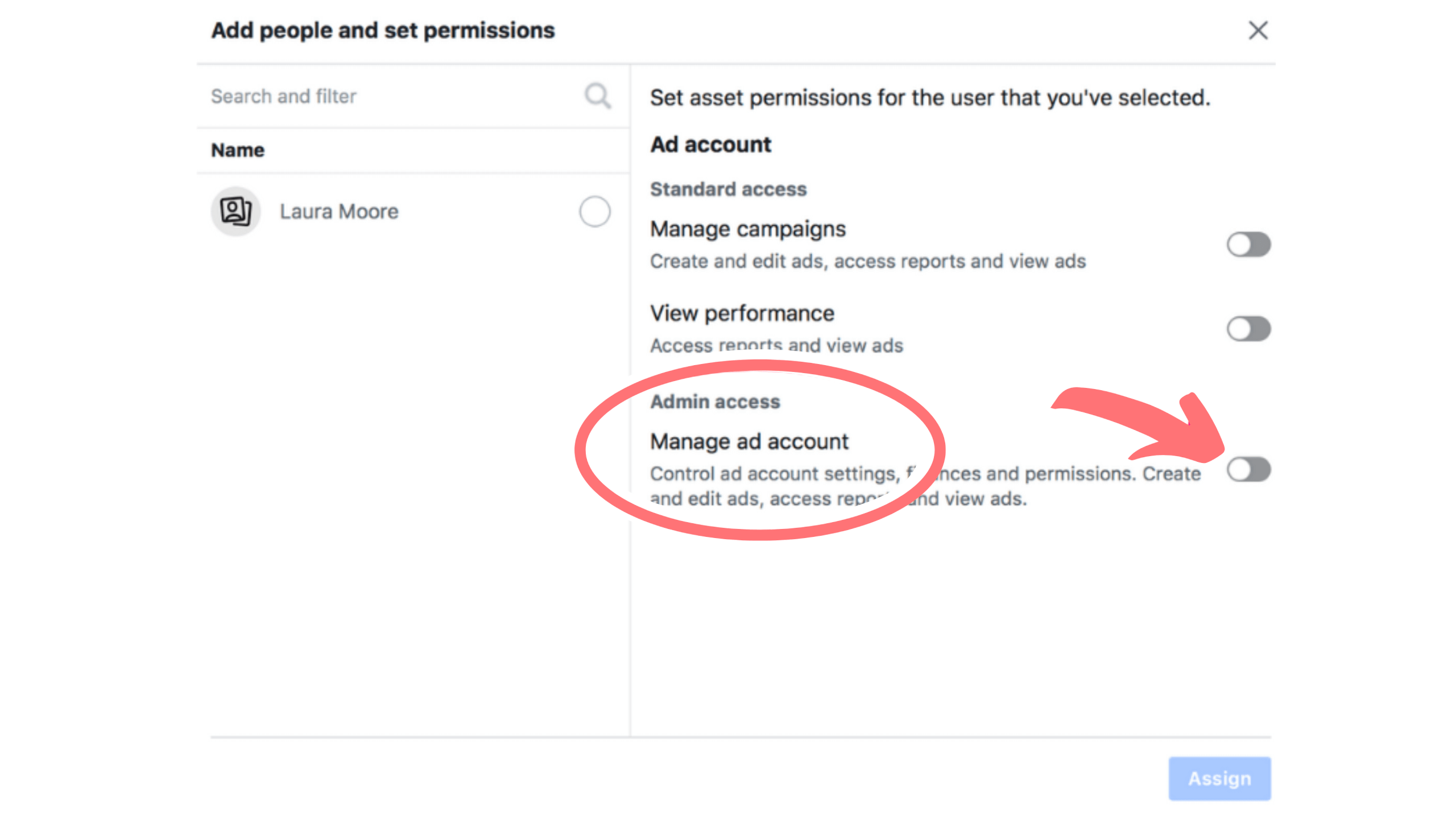 How to Assign a Partner to Facebook Ads Account: 2020 Guide