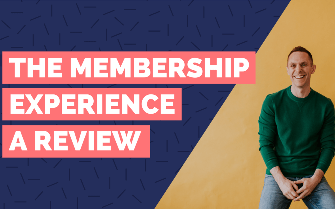 The Membership Experience with Stu McLaren : A review