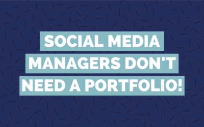 Stop Wasting Time Creating A Portfolio For Your Social Media Management Business And Do This Instead