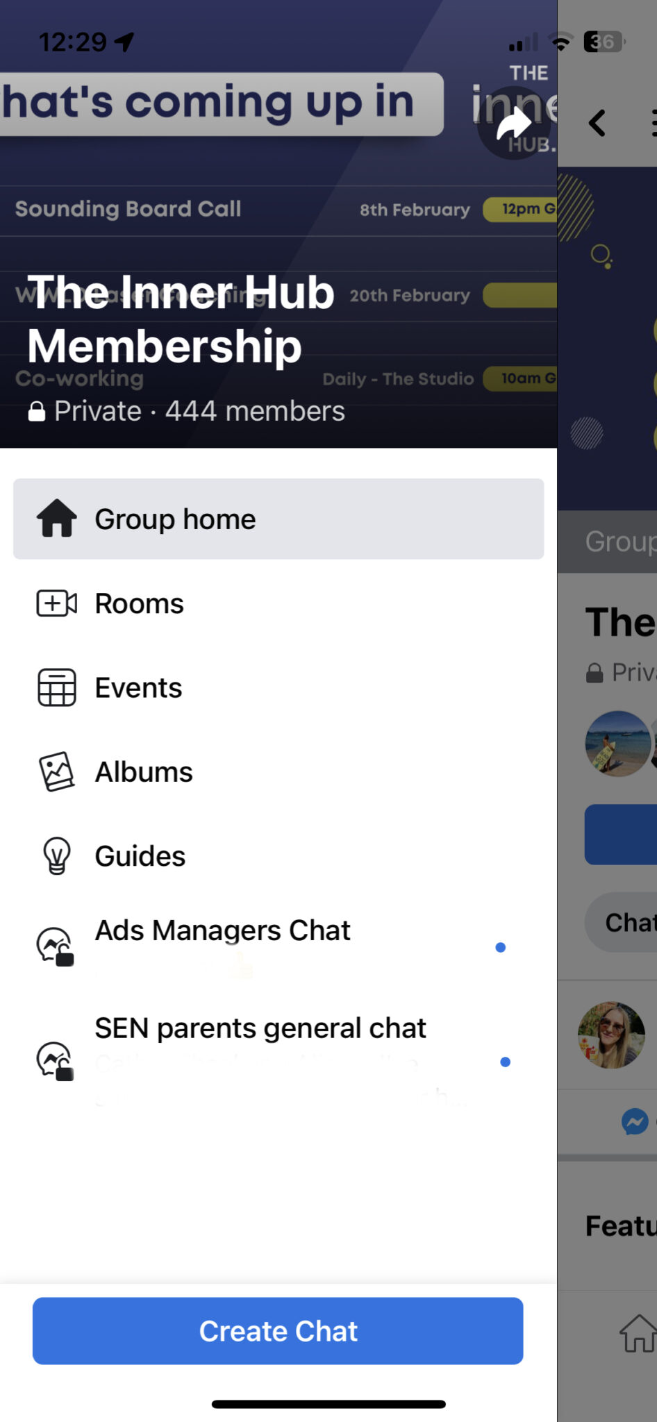 How to use the Facebook Group Chat feature for business